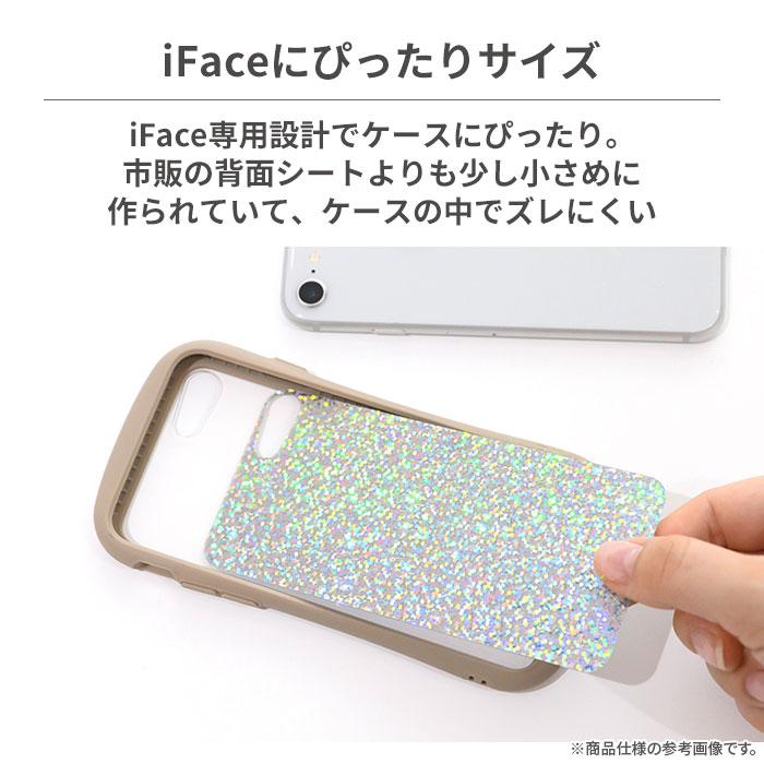iFace 公式 iPhone17 17e  iPhone16 iPhone15 iPhone14 iPhone13 クリア オーロラ Reflection リフレクション  iFace 背面クリアケース用 インナーシート | iFace | 12