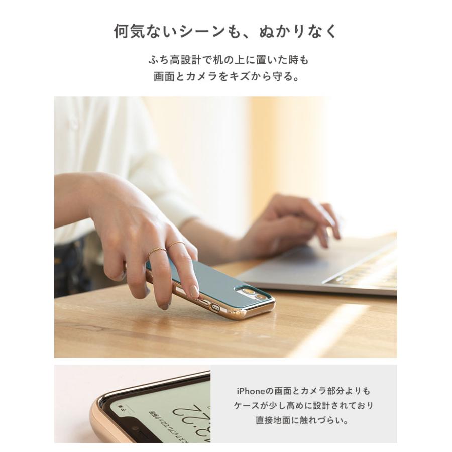 [iPhone14/13]salisty(サリスティ)マットカラー耐衝撃ハードケース｜keitai｜16