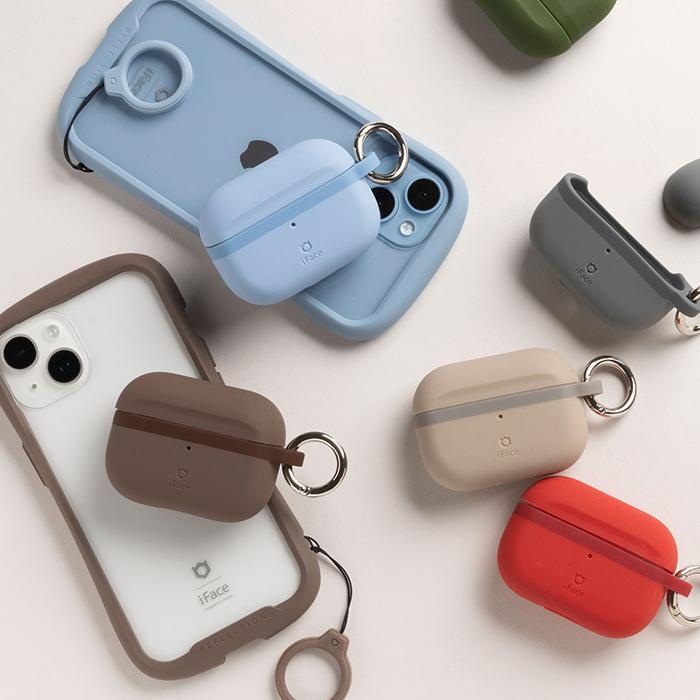 iFace 公式 AirPods Pro ケース airpods ケース 第3世代 エアーポッズ プロ シリコン シンプル おしゃれ アイフェイス Grip On Silicone カバー airpodsプロ｜keitai｜13