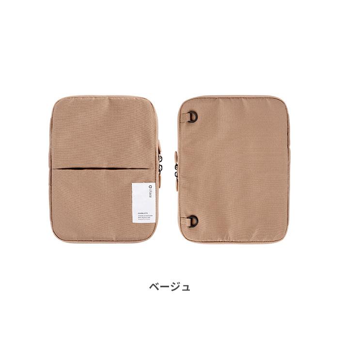 iFace タブレットポーチ ガジェットポーチ iPad mini 8.3inch 小物収納