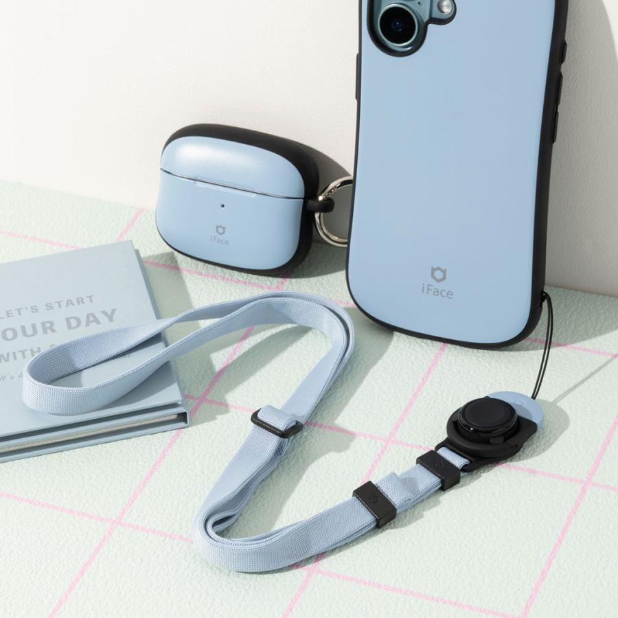 iFace スマホストラップ 携帯ストラップ 落下防止 ネックストラップ