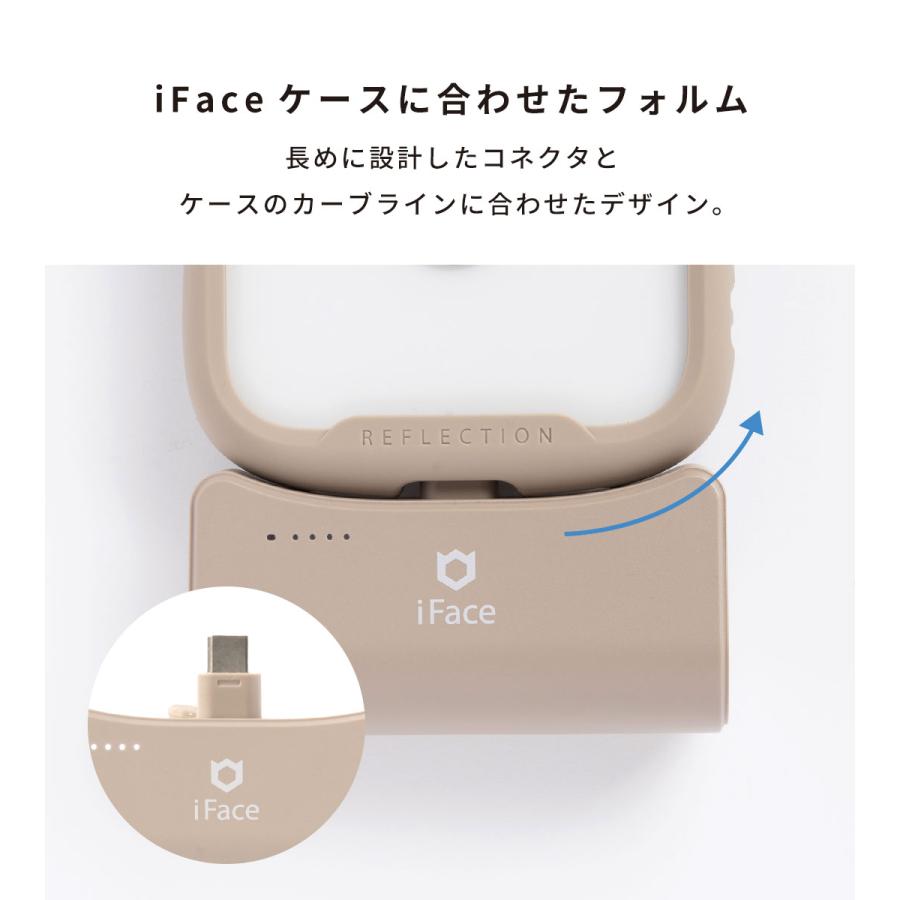 iFace モバイルバッテリー 軽量 iphone タイプc 小型 携帯充電器