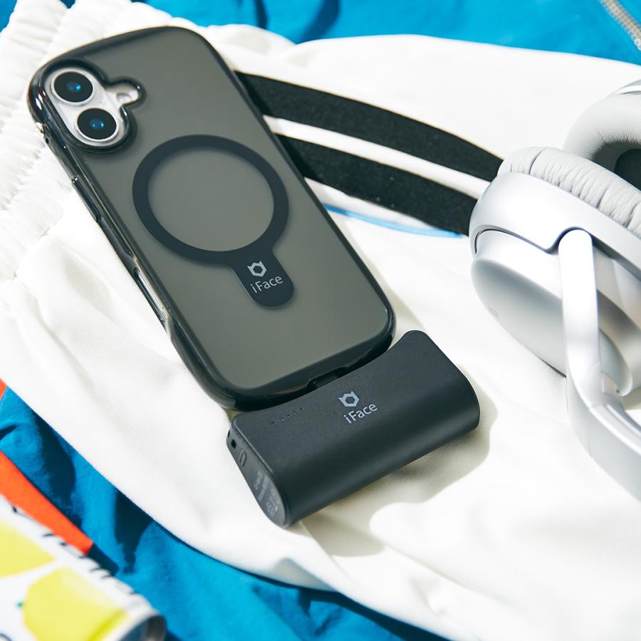 iFace モバイルバッテリー 軽量 iphone タイプc 小型 携帯充電器
