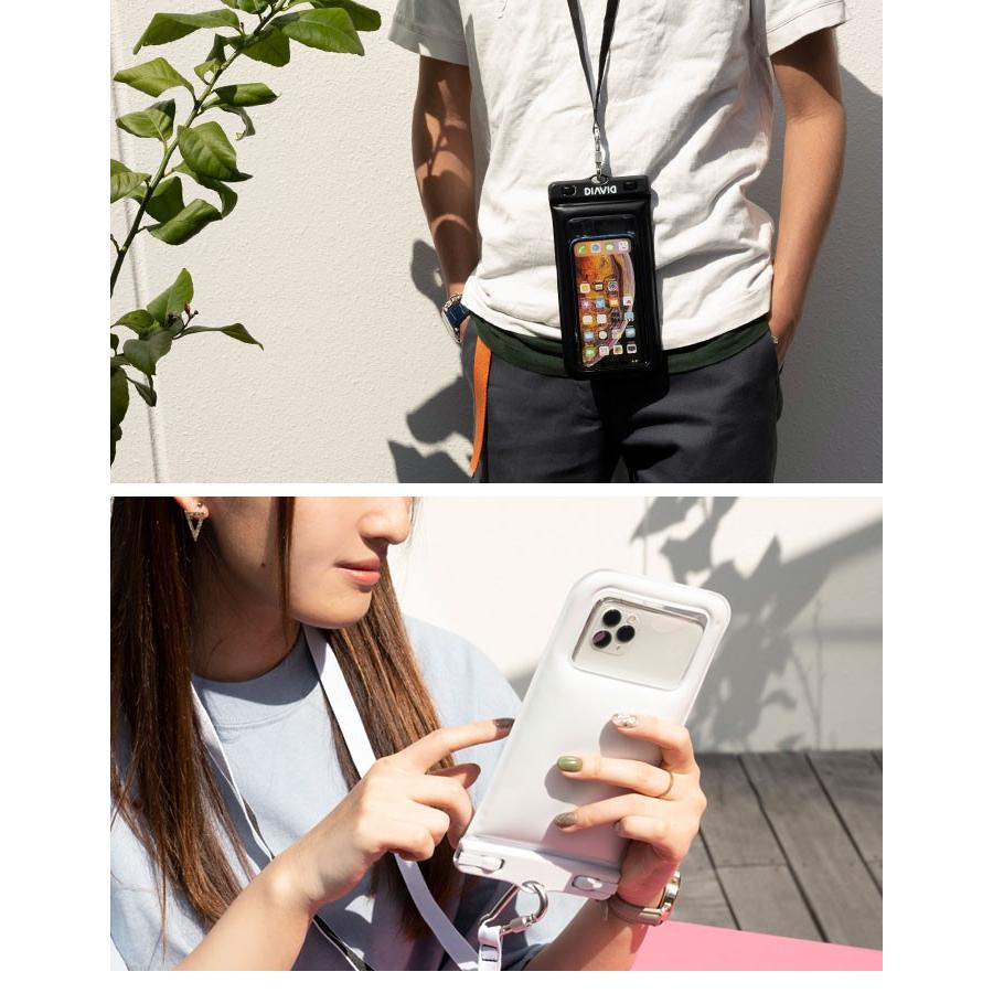 DIVAID フローティング スマホ 防水ケース ワイドサイズ iphone 浮く 防水 ケース スマホケース カバー ポーチ スマホ用防水ケース 完全防水 防災スマホケース |  | 09
