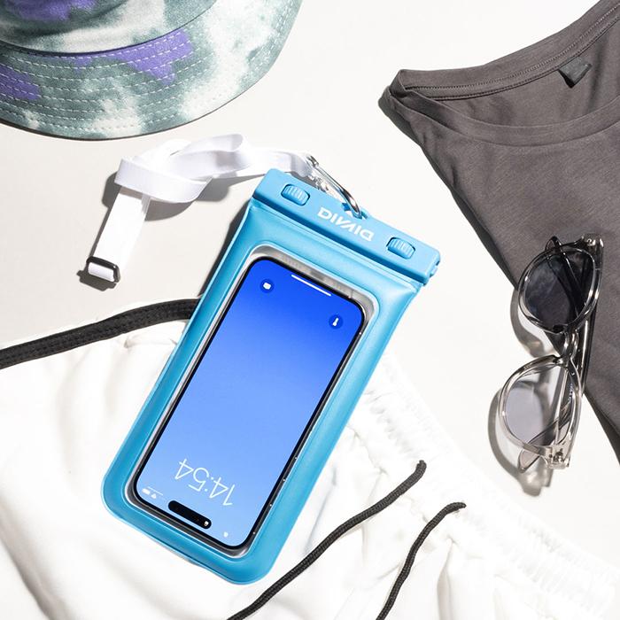 スマホ 防水ケース iphone ワイドサイズ DIVAID 浮く スマホケース