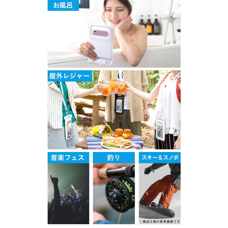 防水ケース アイム ドラえもん DIVAID スマホ ワイドサイズ iphone 浮く 防水 ケース スマホケース ポーチ 海 貴重品 大きめ  防水 コイン ケース |  | 07