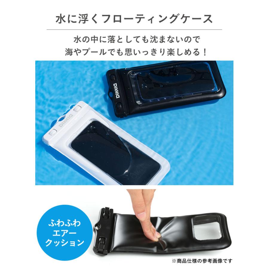 防水ケース アイム ドラえもん DIVAID スマホ ワイドサイズ iphone 浮く 防水 ケース スマホケース ポーチ 海 貴重品 大きめ  防水 コイン ケース |  | 08
