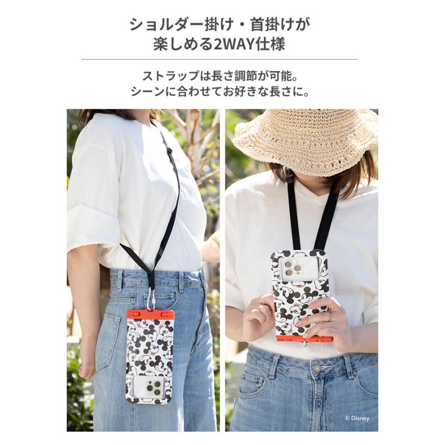Disney（ディズニー） 防水ケース キャラクター DIVAID スマホ ワイドサイズ iphone 浮く スマホケース ポーチ 海  防災スマホケース 携帯防水ケース 防水 コイン ケース : Hamee(ハミィ) - 通販 - Yahoo!ショッピング