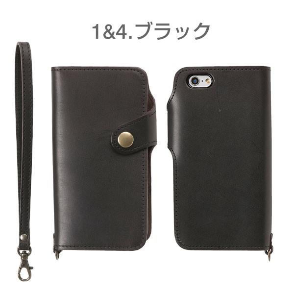 Iphone8 ケース Iphone7 ケース 手帳型 本革 栃木レザー レザー アイフォン8 アイホン7 Iphone6s Iphone6 カバー ベロ付 ストラップ付 送料無料 Hamee Iphone スマホケースのhamee 通販 Paypayモール