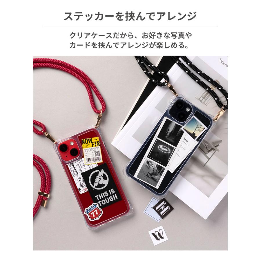 iPhone14 ケース iPhone13 スマホショルダー ストラップ付 iPhone14 ケース iPhone13 スマホショルダー ストラップ付