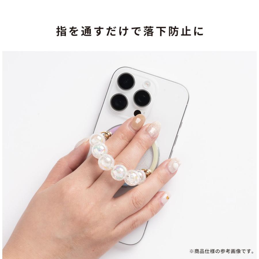 スマホリング magsafe magsafe対応 PHONEAR ビーズアクセサリー