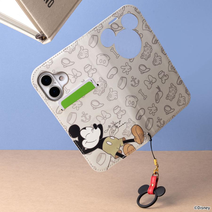 ディズニー 手帳 型 スマホケース