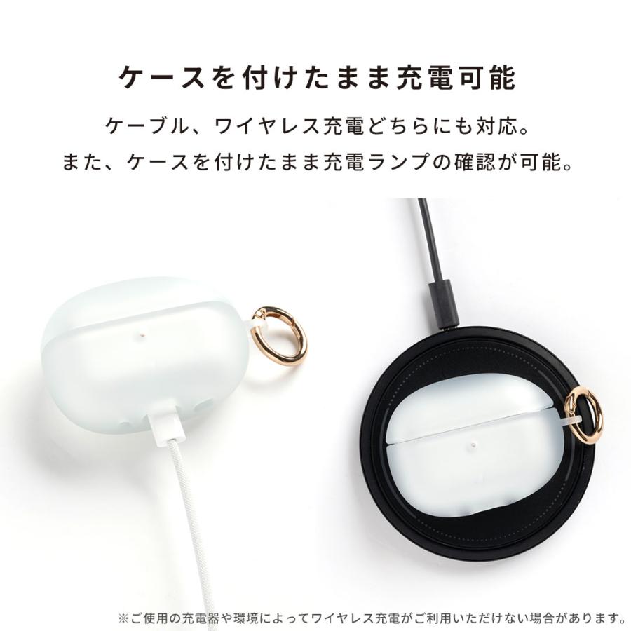 salisty AirPods AirPodsPro第2世代 AirPods第1世代 クリアカラー 耐