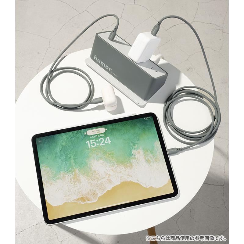 USB Type-Cケーブル 1.0m 充電ケーブル タイプc 急速充電 データ転送対応 humor USB 2.0 CABLE TYPE-C to TYPE-C 1.0m | Hamee | 13
