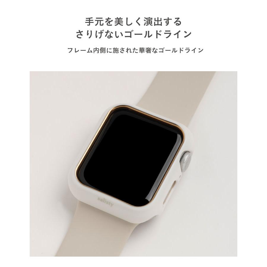 Apple Watch カバー アップルウォッチ カバー 40mm 41mm ゴールド おしゃれ salisty Apple Watch Series 9 8 7 SE 第3世代 第2世代 第1世代 6 5 4 | salisty | 14