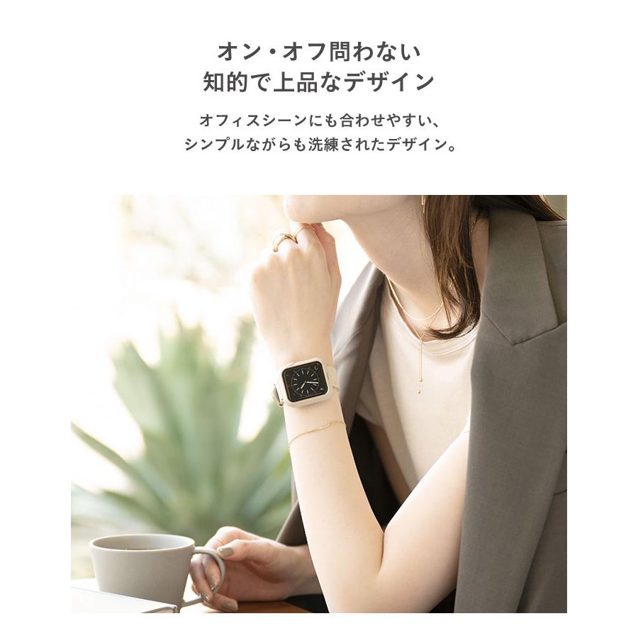 salisty Apple Watch カバー アップルウォッチ 40mm 41mm ゴールド  