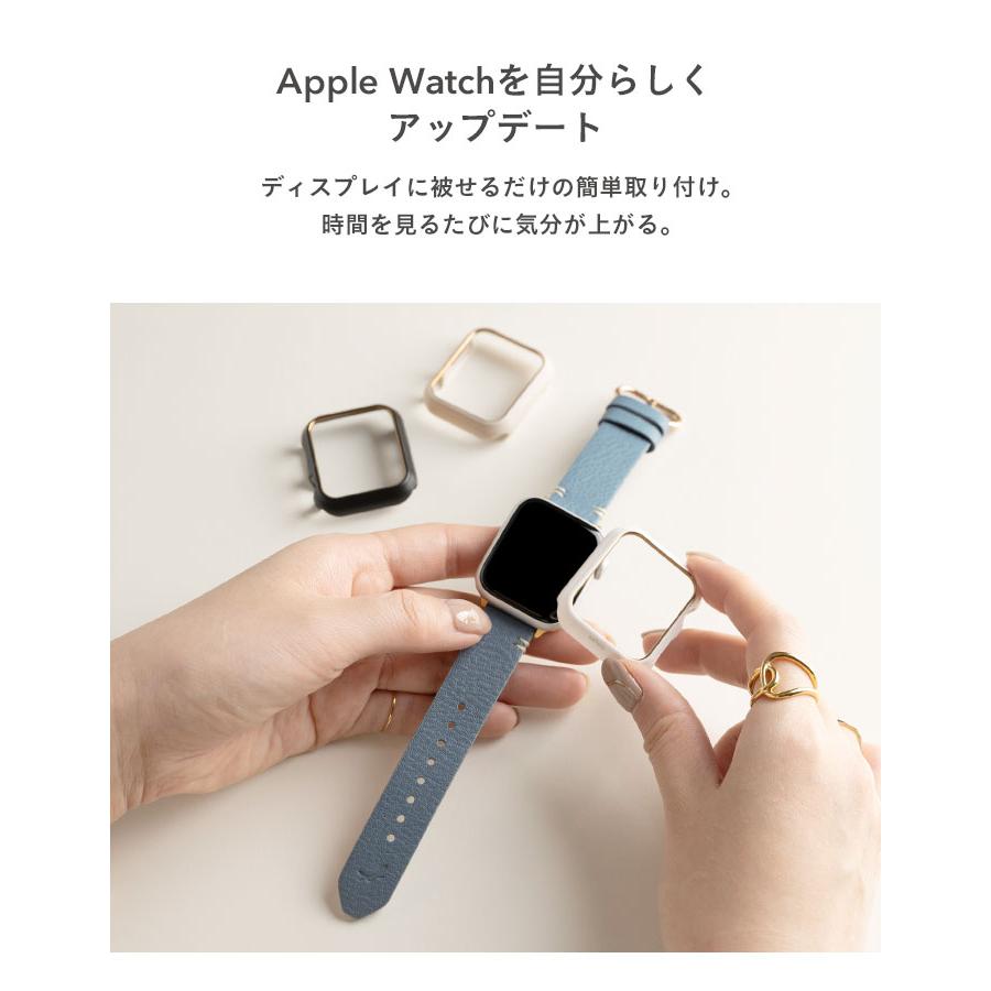 Apple Watch カバー アップルウォッチ カバー 40mm 41mm ゴールド おしゃれ salisty Apple Watch Series 9 8 7 SE 第3世代 第2世代 第1世代 6 5 4 | salisty | 08