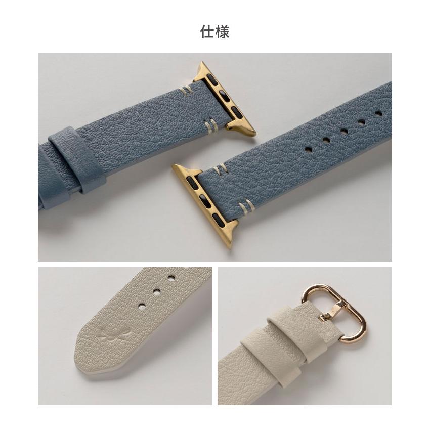 Apple Watch バンド 革 イタリアンレザー アップルウォッチバンド  Applewatch 11 10 9 8 7 6 5 4 3 2 1 SE 第 3 2 1 世代 38mm 39mm 40mm 41mm salisty レザー | salisty | 15