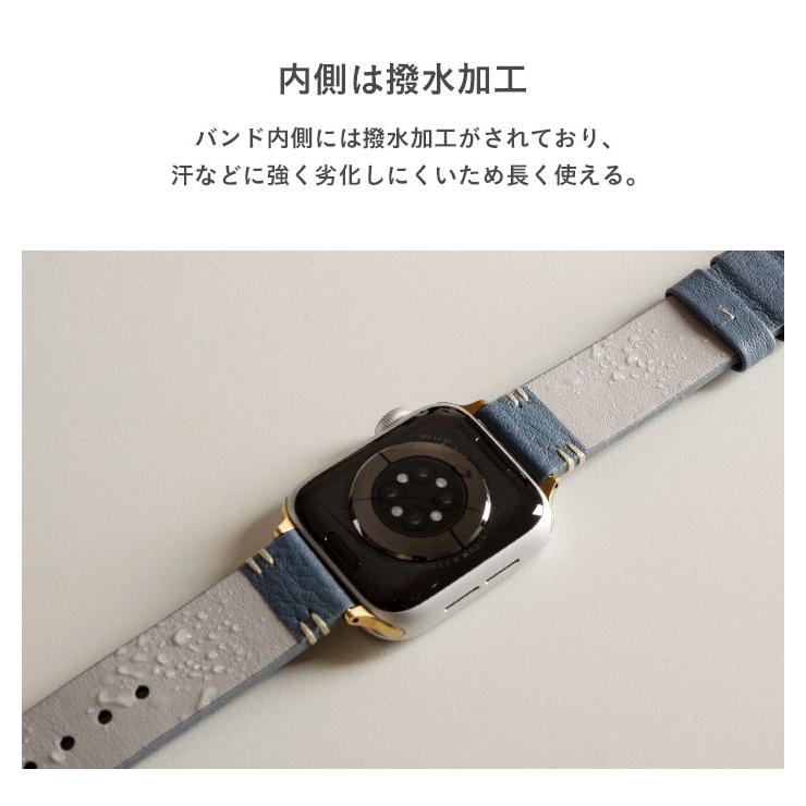 Apple Watch バンド 革 イタリアンレザー アップルウォッチバンド  Applewatch 11 10 9 8 7 6 5 4 3 2 1 SE 第 3 2 1 世代 38mm 39mm 40mm 41mm salisty レザー | salisty | 10