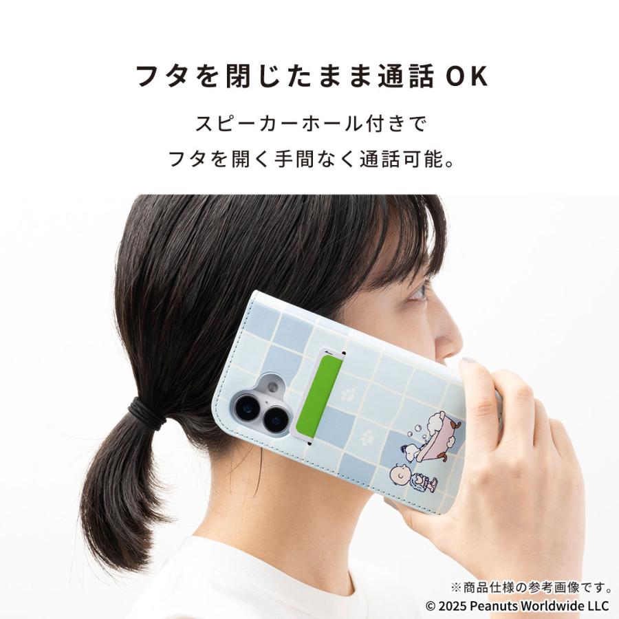 SNOOPY（スヌーピー） iPhone17 ケース iPhone16 ケース 手帳型 snoopy