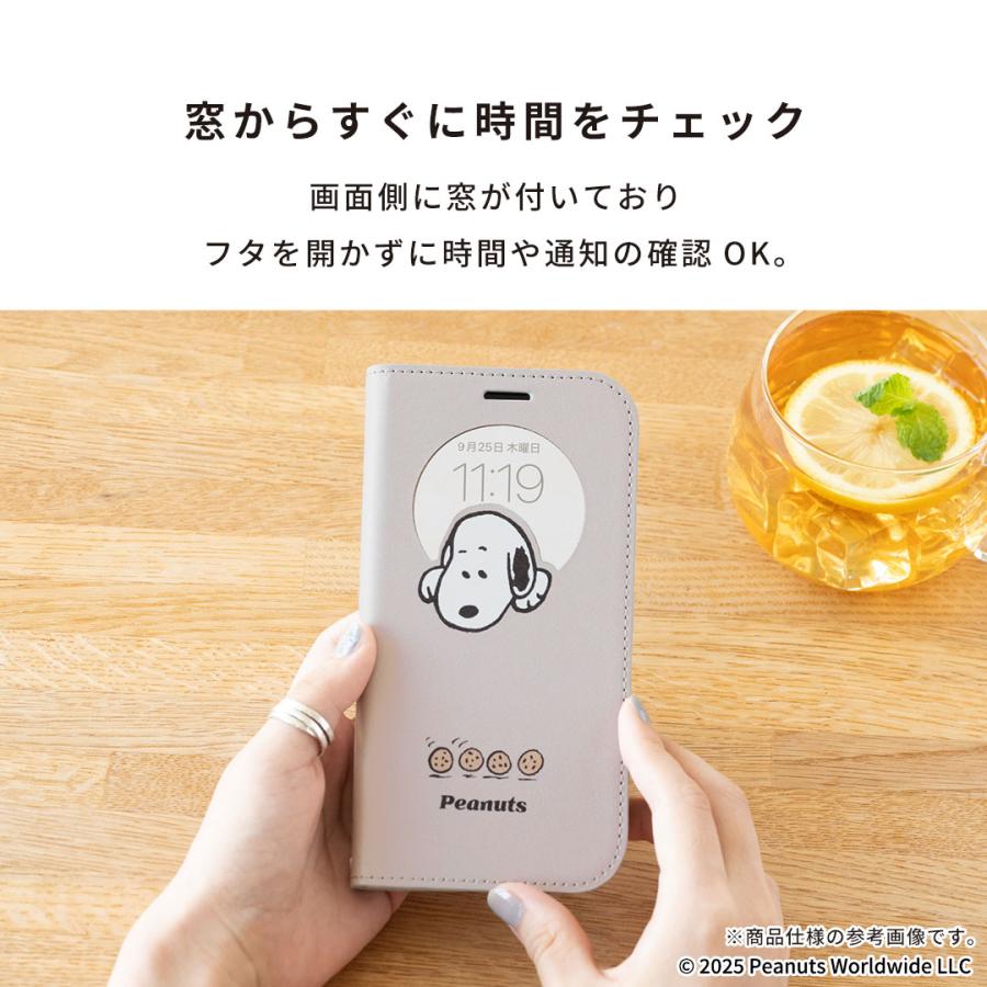 SNOOPY（スヌーピー） iPhone17 ケース iPhone16 ケース 手帳型 snoopy