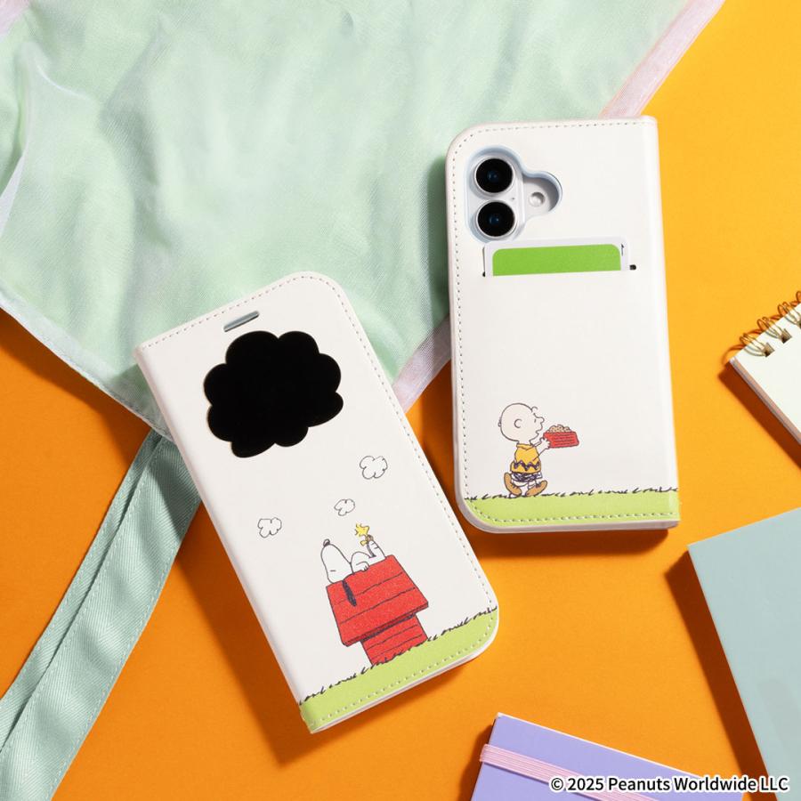 SNOOPY（スヌーピー） iPhone17 ケース iPhone16 ケース 手帳型 snoopy