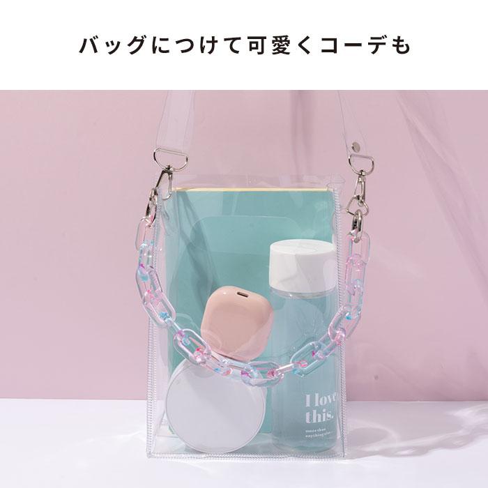 ハンドストラップ スマホ sorureda! アクリルチェーン スマホハンド