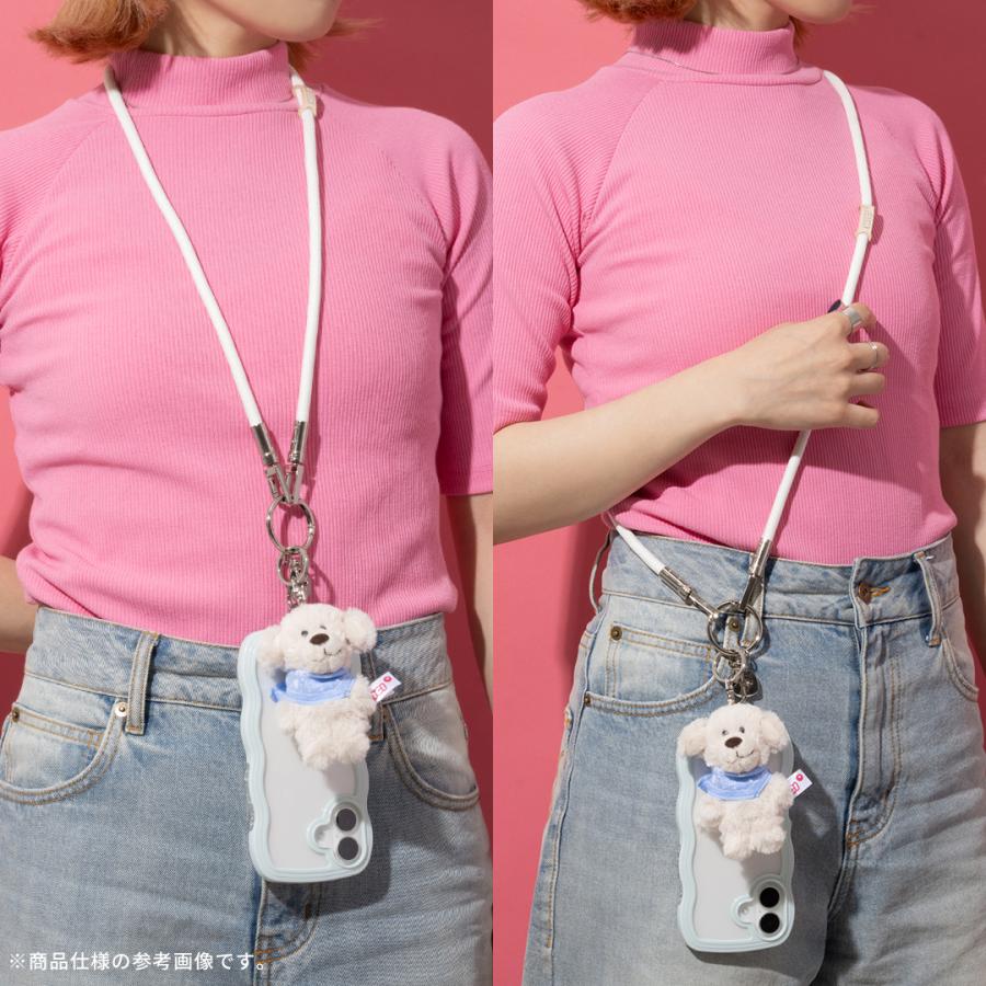 NICI×SMAST スマートフォンストラップ ライオン ピンクピッグ nici（ニキ） NICI×SMAST MOBILE GLITTER STRAP : Hamee(ハミィ