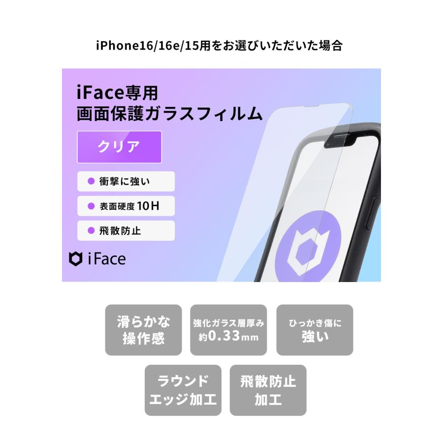 [iPhone 17/16/16e/15]2026福袋 iFace Reflectionケースと画面＆カメラ保護フィルム×2でお得な5点セット | iFace | 15