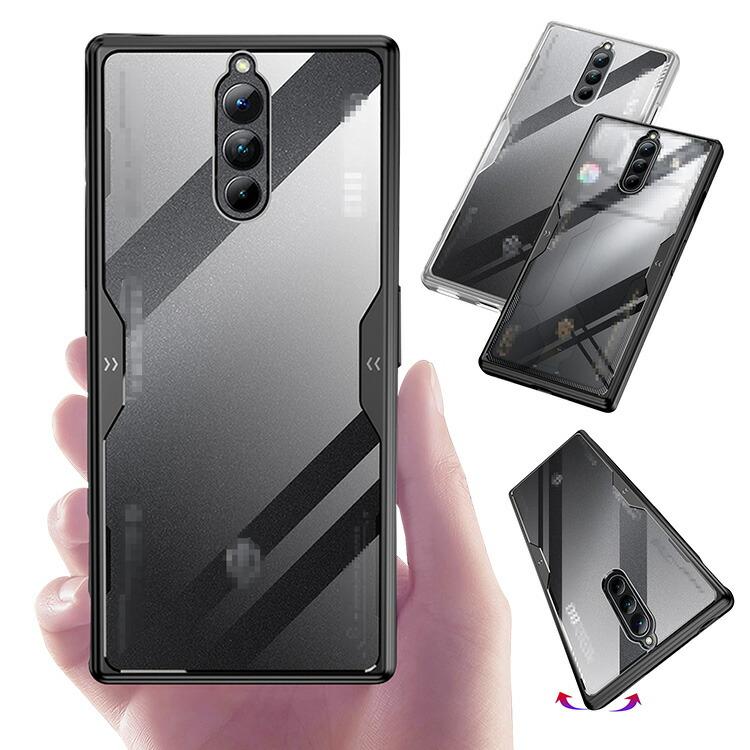 Nubia REDMAGIC 8 Pro ケース カバー クリア 耐衝撃 シンプル 背面透明