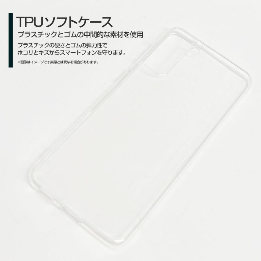 GALAXY S21+ 5G SC-54B SCG10 TPU ソフト ケース/カバー 液晶保護フィルム付 りすとらいぷ F:chocalo デザイン リス ストライプ イラスト 黄色 カラフル｜keitaidonya｜02