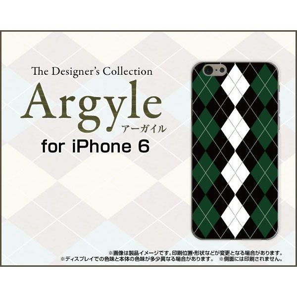 iPhone6s対応 iPhone6 アイフォン6 TPU ソフト ケース/カバー 液晶保護フィルム付 Argyle(アーガイル) type004 あーがいる 格子 菱形 チェック｜keitaidonya