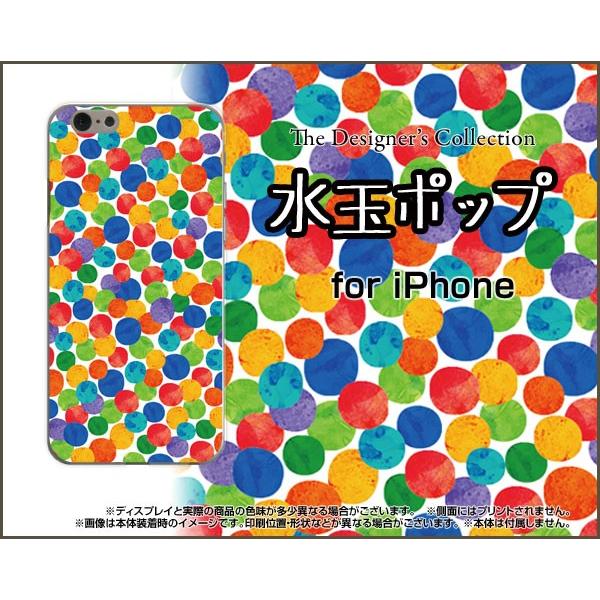 iPhone7 Plus アイフォン7 プラス Apple アップル TPU ソフトケース/ソフトカバー ガラスフィルム付 水玉ポップ 水玉 カラフル ドット ポップ｜keitaidonya