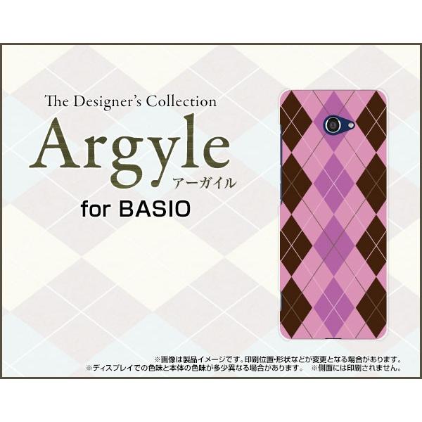 BASIO4 KYV47 ベイシオフォー スマホ ケース/カバー 液晶保護フィルム付 Argyle(アーガイル) type006 あーがいる 格子 菱形 チェック｜keitaidonya