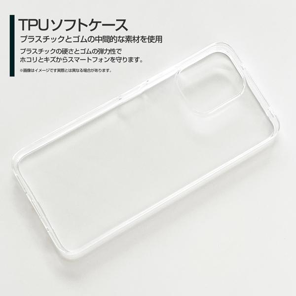 Redmi 12 5G XIG03 レッドミー トゥエルブ ファイブジー TPU ソフトケース/ソフトカバー 花模様(赤橙) はな ハナ 赤（あか） 橙（だいだい） 朱色｜keitaidonya｜02