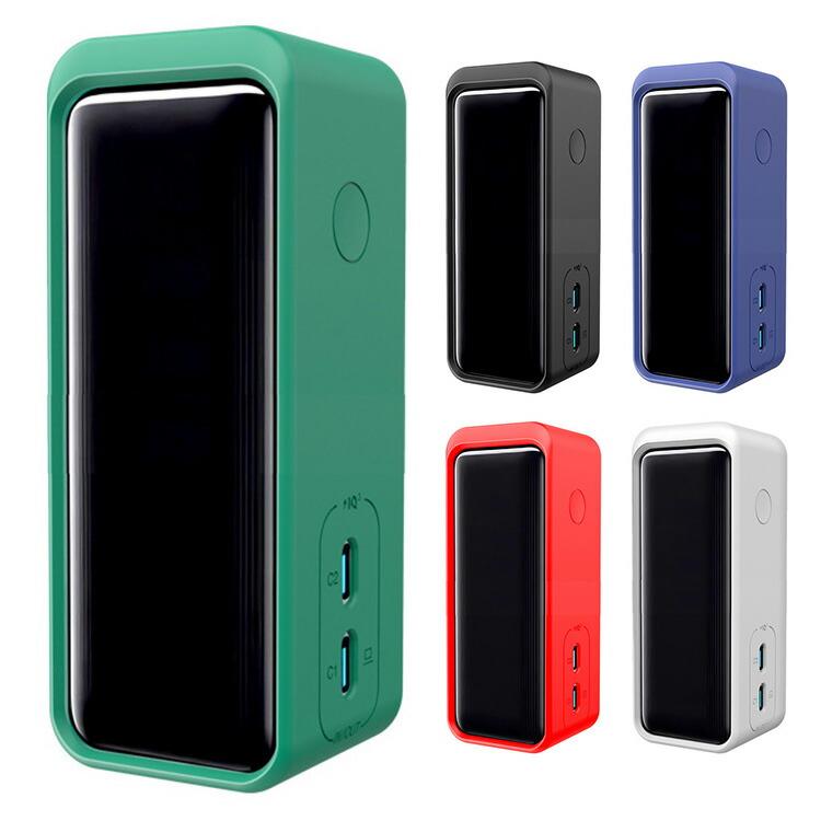 Anker Prime Power Bank (9600mAh, 65W, Fusion) ケース シリコン シンプル 保護カバー ワイヤレスイヤホン おすすめ おしゃれ カバー 傷防止 ケース Anker