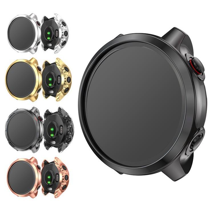 GARMIN ガーミン ForeAthlete 245/245 Music メッキ ケース/カバー 保護ケース カバー ソフトTPU メッキ  プロテクターカバー 耐衝撃 ソフトケース :fa245-tpu01-h200729:スマホカバーのKEITAIICHIBA - 通販 - 