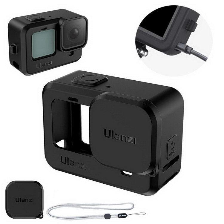 Gopro Hero9 Black シリコンケース ヒーロー9 カバー ブラックソフトケース ゴープロ おすすめ特集