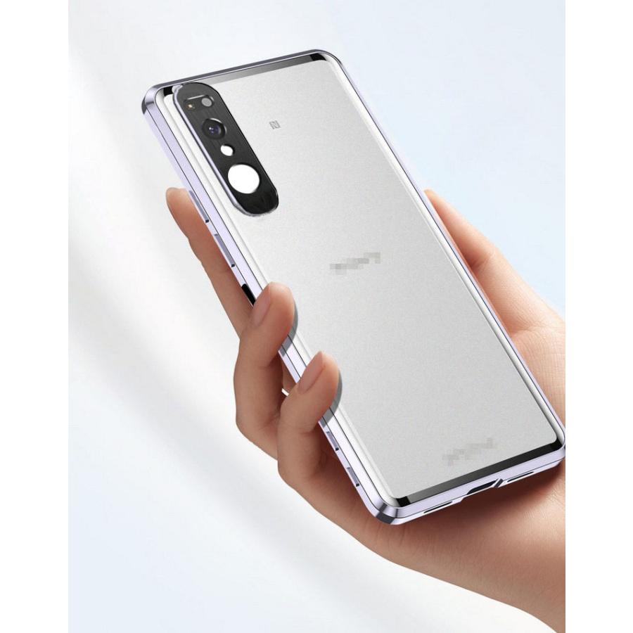 Sony Xperia 5 Iii ケース カバー アルミバンパー クリア 背面半透明 前面強化ガラス 背面アクリルかっこいい ソニー エクスぺリア5スリー Sx5iii Mgh1 W スマホカバーのkeitaiichiba 通販 Yahoo ショッピング