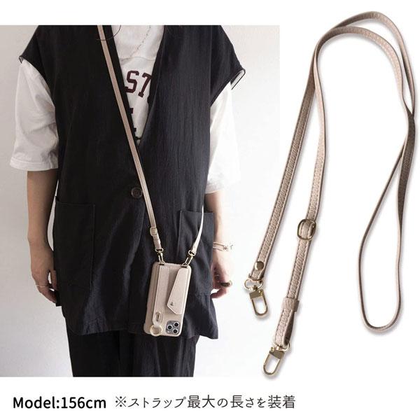 スマホショルダー スマホケース iphone16 ケース 多機種対応 ベルト付き ストラップ付 落下防止 カード入れ スタンド機能 ケース カバー メール便送料無料 |  | 08