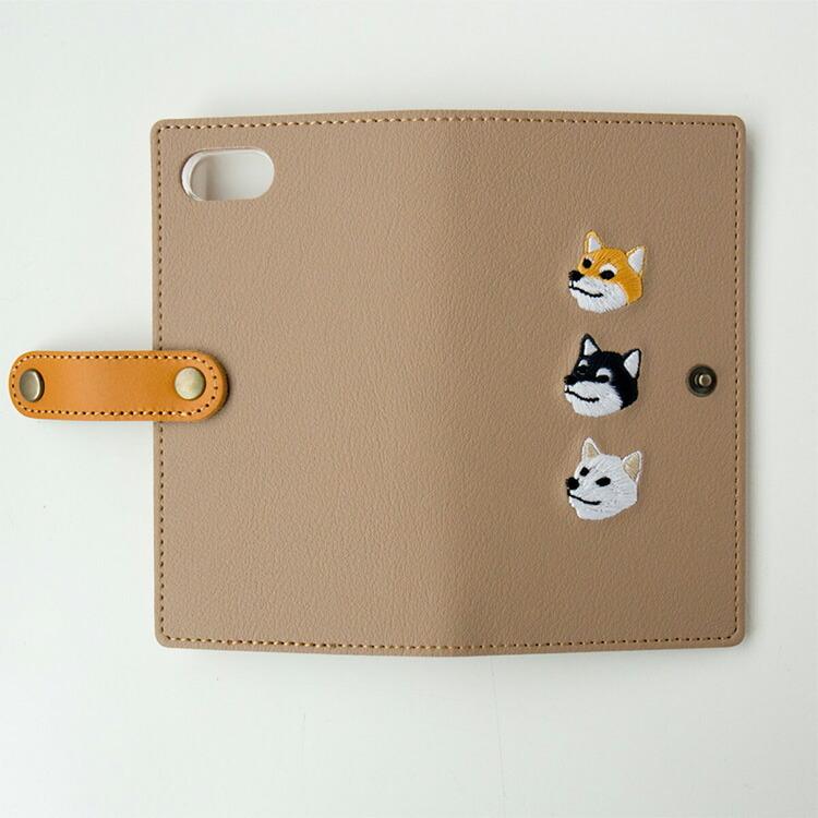 familiar 手帳型スマホケース クマと犬刺繍 楽天市場】スマホケース 手帳型 全機種対応 【 刺繍 柴尻 】 柴犬 犬の