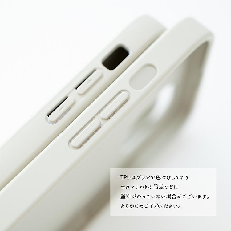 iPhone限定 スマホケース カラー リアケース MagSafe対応 Simple