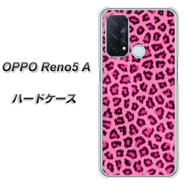 Simフリー オッポ Reno5 A ハードケース カバー 1066 ヒョウ柄ベーシックs ピンク 素材クリア Uv印刷 Reno5a Uvc スマホケース専門店 けーたい自慢 通販 Yahoo ショッピング
