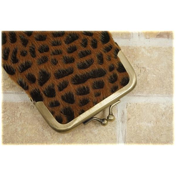 アイコス ケース がま口 ポーチ ヒョウ柄 レオパード iQOSケース 新型