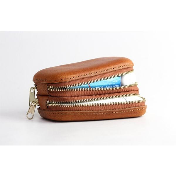 アイコス ケース iQOS ファスナー付 オールインワン・ヌメ革 新型 2.4