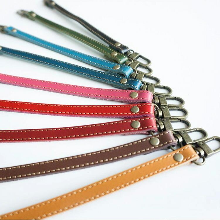 ストラップ ループ イタリアンレザー 手提げ スマホ おしゃれ 本革