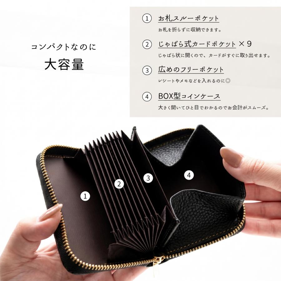 お札が折れない コンパクトウォレット 岡山デニム デニム 本革 ミニ