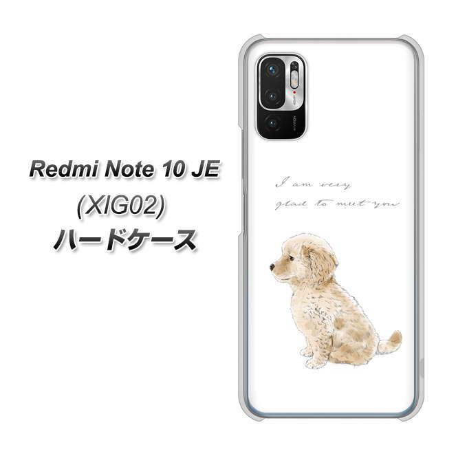 シャオミ Redmi Note 10 JE XIG02 ハードケース カバー YJ192