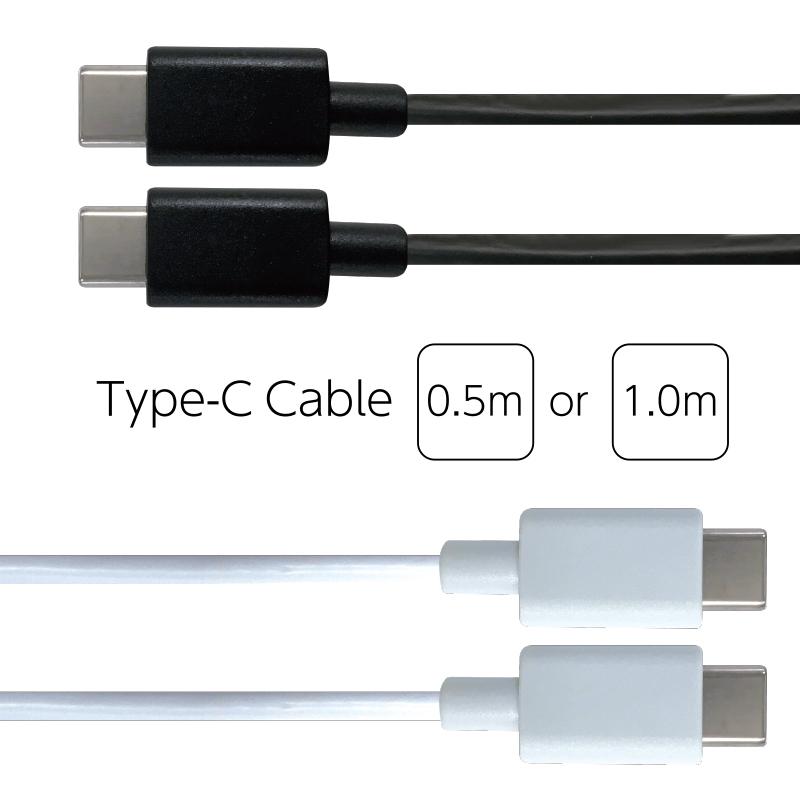 PD対応 両側Type-C 急速充電 通信充電ケーブル 最大出力3A 送料