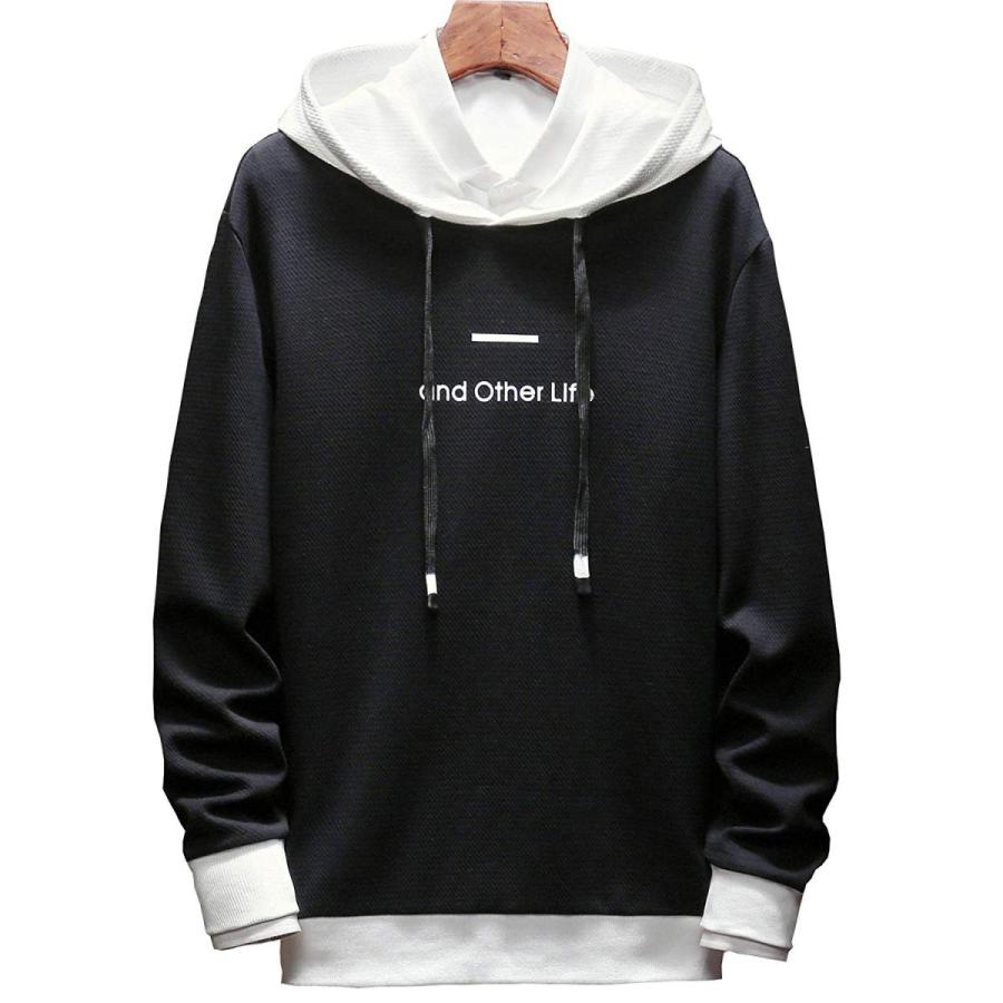パーカー 秋服 スウェットパーカー メンズ 長袖 プルオーバー 冬服 フード付き ゆったり カジュアル おしゃれ 春 秋 冬 Hz Keithgem 通販 Yahoo ショッピング